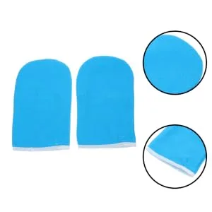 HAPINARY Heated Gloves 1 Pair Hand Mask Care Polyester Nursing Supplies Spa Lotion Gloves - product information 1