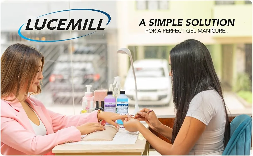 500ml Nail Polish Prep & Wipe + 500ml Gel Remover Set UV/LED Acetone Cleaner - product information 2