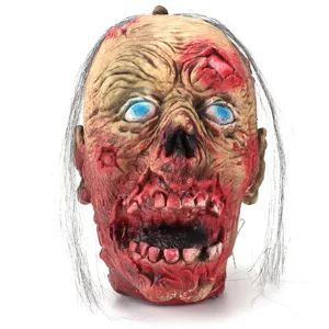 Halloween Mask Little Scary Reusable Insulation Latex Prop for Indoor Festival Theme Decoration - product information 2