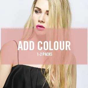 American Dream Quick-Fix Clip In Hair Extensions - 100% Human Hair Colour C59A - Sunkiss Blonde - AD-COLOUR