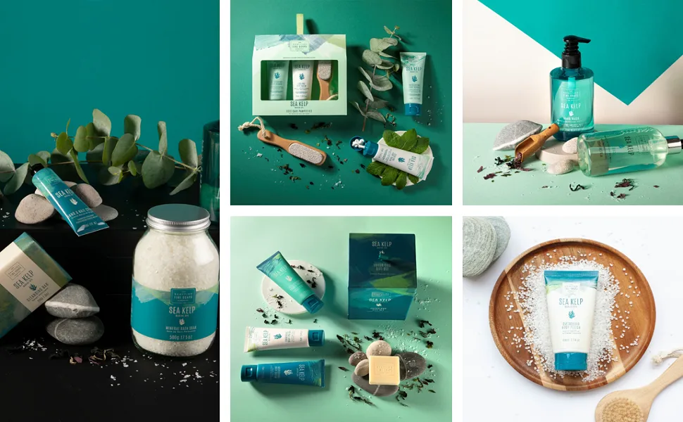 Scottish Fine Soaps - Marine Spa Sea Kelp Moisturising Hand and Nail Cream - With Shea Butter - Sensitive Formula - Vegan Friendly - 75ml - Sea Kelp range