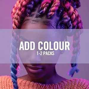 American Dream Dreads and Avant Garde Creative Styling Premium Kanekelon Braid for Hair Weaves Dark Blue - FIBRE-COLOUR