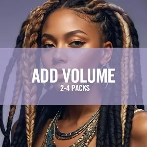 American Dream Dreads and Avant Garde Creative Styling Premium Kanekelon Braid for Hair Weaves Dark Blue - FIBRE-VOLUME
