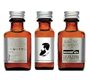 The Authentic Beardman's Signature Beard Oils (Sandalwood) - product information 5