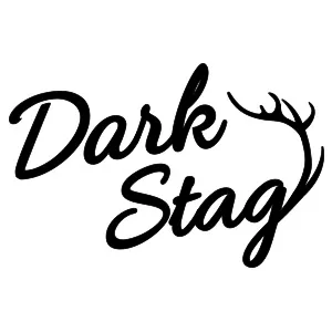DS+ Offset Left Handed Professional Hairdressing Scissor 6 inch - Dark Stag Logo