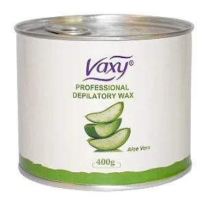 Vaxy Waxing Pots 400g Depilatory Wax Cream Salon Face Body Leg Hair Removal - vaxy