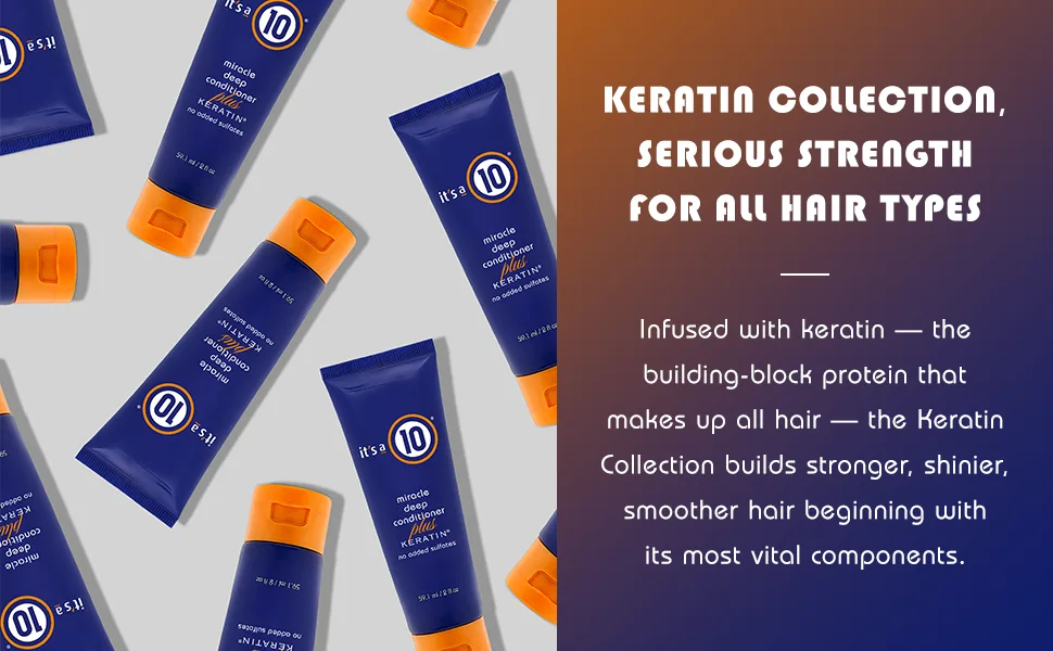It's a 10 Haircare Miracle Deep Conditioner Plus Keratin, 2 fl. oz. - product information 2