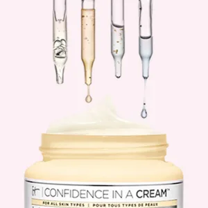 IT Cosmetics Hello Light Creme Luminizer - Anti-Aging Highlighter - Brightens, Hydrates & Awakens Skin - With Silk, Hydrolyzed Collagen, Peptides & Antioxidants - 0.23 oz - IT Cosmetics