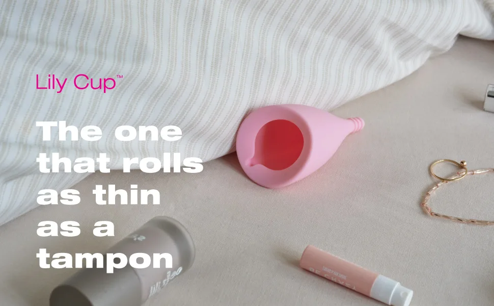 Intimina Lily Cup Size A - Thin Menstrual Cup, Period Cup With Up To 8 Hours Use - reusable menstrual cup