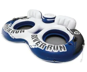 Intex 58837EP River Run II Sport Lounge, Inflatable Water Float, 951/2" x 62" Multi-colored - product information 5