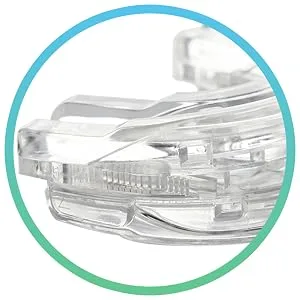 Intelliguard Pro Dental Mouth Guard - Bruxism Nighttime Sleep Mouthguard for Grinding Teeth - Night Guard for Clenching & Gnashing - Moldable & Adjustable - Soft, Thin & Comfortable - product information 4
