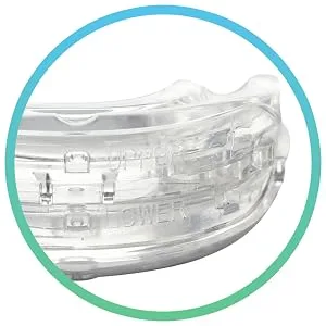 Intelliguard Pro Dental Mouth Guard - Bruxism Nighttime Sleep Mouthguard for Grinding Teeth - Night Guard for Clenching & Gnashing - Moldable & Adjustable - Soft, Thin & Comfortable - product information 6