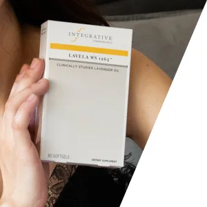 Integrative Therapeutics  Lavela WS 1265 - Clinically Studied Lavender Essential Oil Supplement - Calms Nervousness* - Reduces Stress* - 60 Softgels - lavela