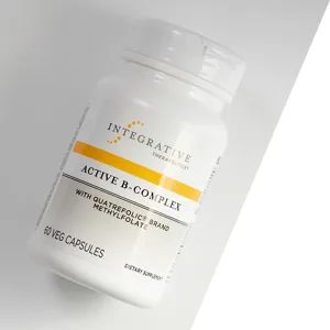 Integrative Therapeutics - Active B-Complex - Cellular Energy Production*- with 8 B-Vitamins, Vitamin B12, Folate, Choline - 60 Capsules - Active B