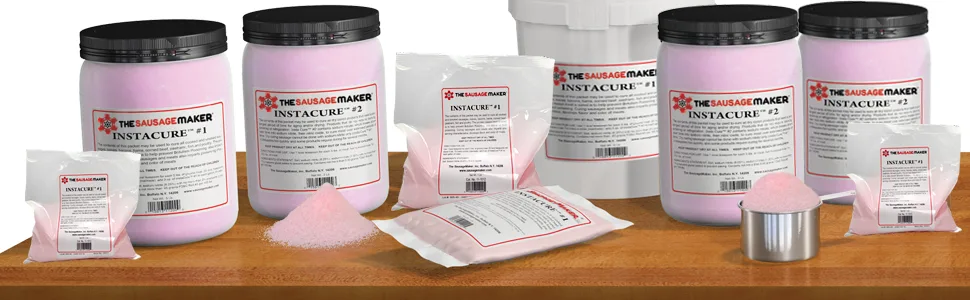 Insta Cure #1 (Prague Powder 1) - Curing Salt for Meat and Sausage - 1 lb. - The Sausage Maker - The Sausage Maker Insta Cure Curing Salt