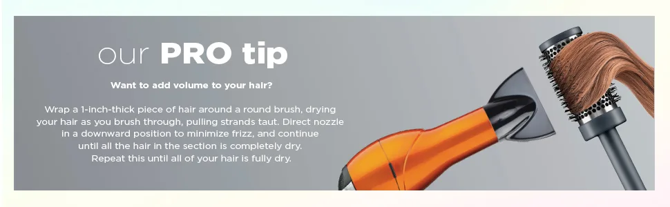 INFINITIPRO BY CONAIR 1875 Watt Salon Performance AC Motor Styling Tool / Hair Dryer, Orange Full Size Orange - product information 4