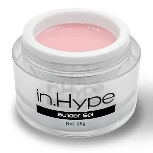 IN.HYPE Sculpting Builder Gel for Nail Extension/ Strengthening (Milky pink Milky Pink #4 - milky pink builder gel