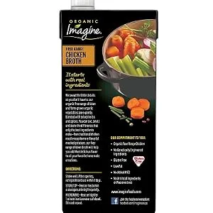 Imagine Organic Broth, Free-Range Chicken, 32 Oz - product information 4
