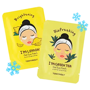 I'm Gel Eye Patch Lemon - cooling mask