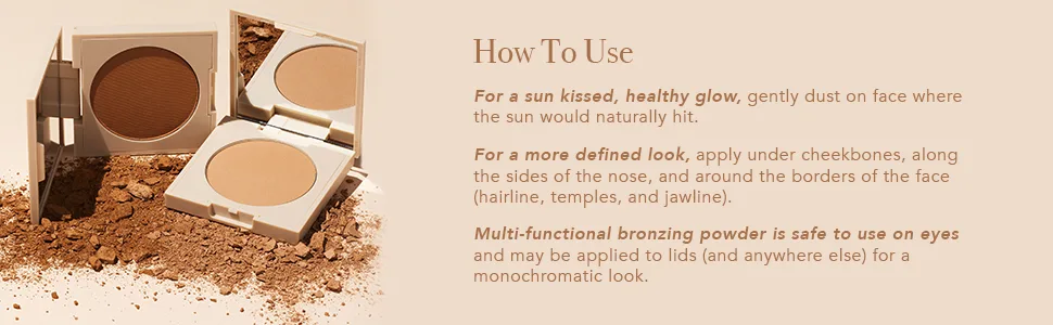 ILIA - NightLite Bronzing Powder | Non-Toxic, Cruelty-Free, Clean Beauty (Drawn In - Light to Medium Tan) - ILIA