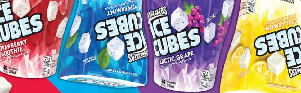ICE BREAKERS Spearmint Sugar Free Mints, Bulk, 1.5 oz Tins (8 ct) - Flavors