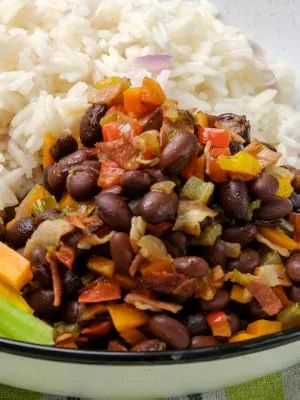 Iberia Black Beans, Dry Beans 4 lbs, Bulk Dry Black Beans Bag, Fiber & Protein Source, Farm Fresh# 1 Grade Black Beans - black beans