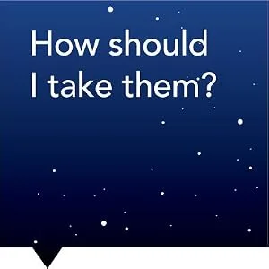 Hyland's Naturals Calms Forte Sleep Aid Tablets, Multi, Unflavored, 100 Count 100 Count (Pack of 1) - How should I take them?