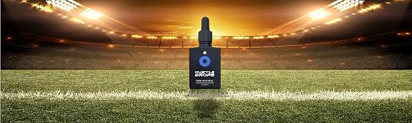Hustle Drops - Natural Respiratory Support for Sports and Fitness - stadium bottle