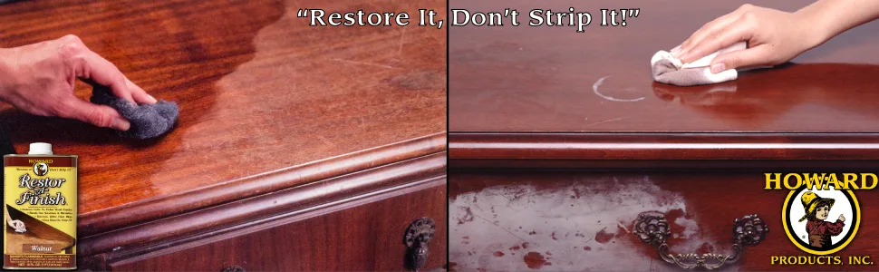 HOWARD RF1016 RF3016 Restor-A-Finish, 16 oz, Neutral - Howard Products Restor-A-Finish