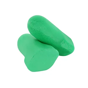 Howard Leight by Honeywell Maximum Lite Low Pressure Disposable Foam Earplugs, 200-Pairs (LPF-1), Green - ear protection, ear safety, work earplugs, women