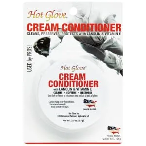 Hot Glove Deluxe Glove Wrap Black - Cream Conditioner Glove Conditioner