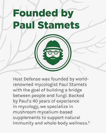 Host Defense, MyCommunity Extract, Advanced Immune Support, Mushroom Supplement with Lions Mane and Reishi, Plain, 4 fl oz 4 Fl Oz (Pack of 1) - Founded by Paul Stamets