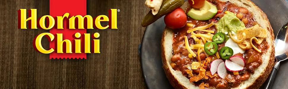 Hormel Chili Hot with Beans, 15 Ounce - Hormel Chili