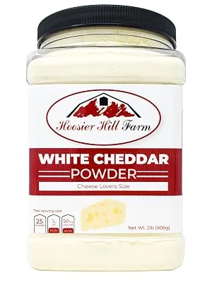 Hoosier Hill Farm White Cheddar Cheese Powder, Cheese Lovers, 2 Pound - Cheese
