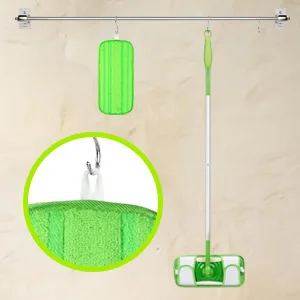 HOMEXCEL Microfiber Mop Pads Compatible with Swiffer Sweeper Mops, Reusable and Machine Washable Floor Mop Pad Refills, Mop Head Replacements for Multi Surface Wet & Dry Cleaning, Pack of 2 - reusable swiffer duster