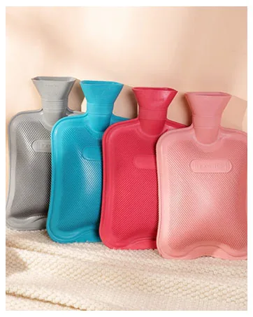 HomeTop Premium Classic Rubber Hot Water Bottle, Great for Pain Relief, Hot and Cold Therapy (1L, Purple) - product information 10