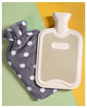 HomeTop Premium Classic Rubber Hot Water Bottle, Great for Pain Relief, Hot and Cold Therapy (1L, Purple) - product information 6
