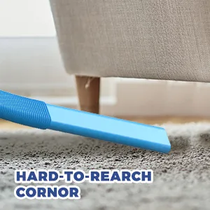 Holikme Dryer Vent Cleaner Kit Vacuum Hose Attachment Brush, Lint Remover, Dryer Vent Vacuum Hose, Blue - dryer vent cleaner kit