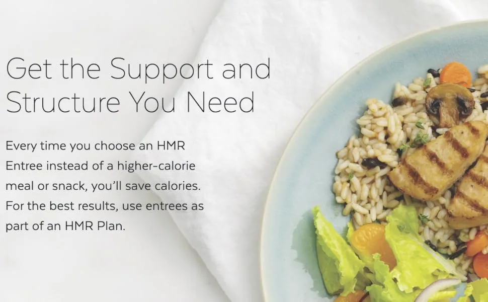 HMR Vegetable Stew with Beef Entree, 7.5 oz. Servings, 6 Ready to Eat Meals - HMR Entrees
