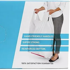 Hippo Sak Handle Trash Bag, with Power Strip, 13 Gallon Tall Kitchen, 90 Count Unscented  90 Count (Pack of 1) - product information 2