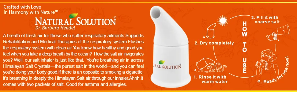 Himalayan Pink Salt Inhaler - inhaler