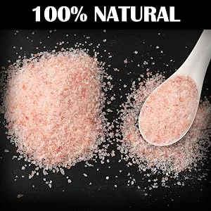Himalayan Chef Fine Himalayan Pink Salt Bag, 2 LBS, Incredible Taste - pink salt fine
