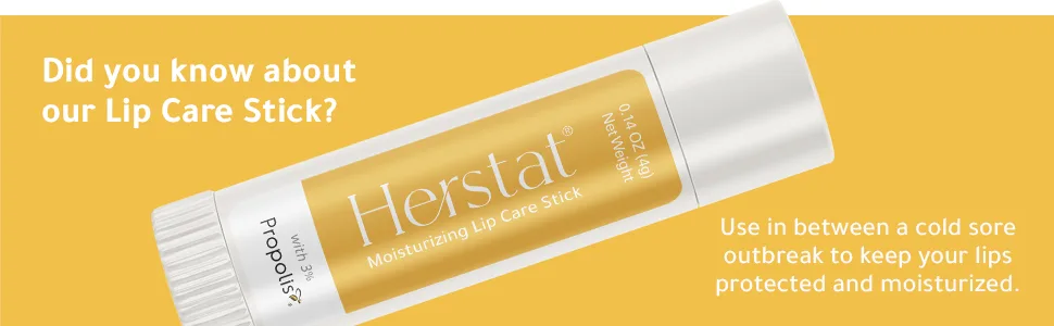 Herstat | Cold Sore Relief | .07oz - Herstat | Did you know about our Lip Care Stick?