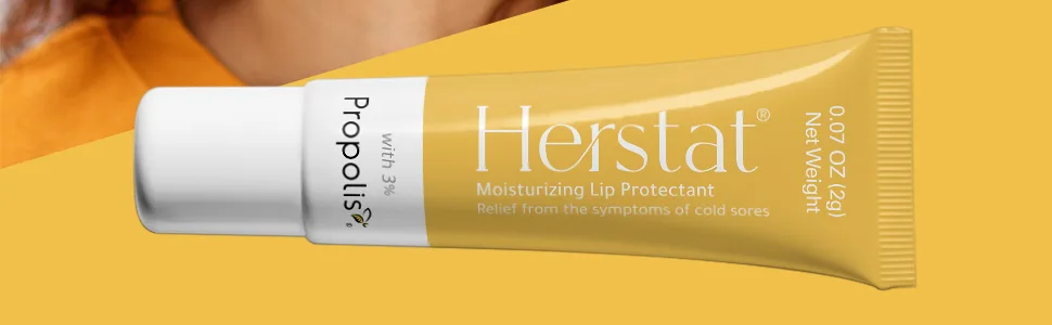 Herstat | Cold Sore Relief | .07oz - Herstat | Moisturizing Lip Protectant