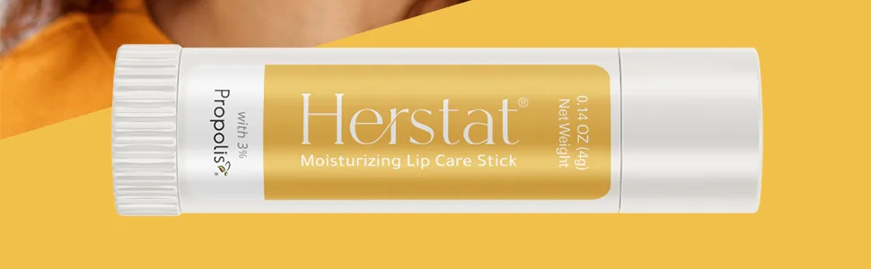Herstat | Between Cold Sore Outbreaks | Lip Balm - Herstat | Get your smile back | Moisturizing Lip Care Stick