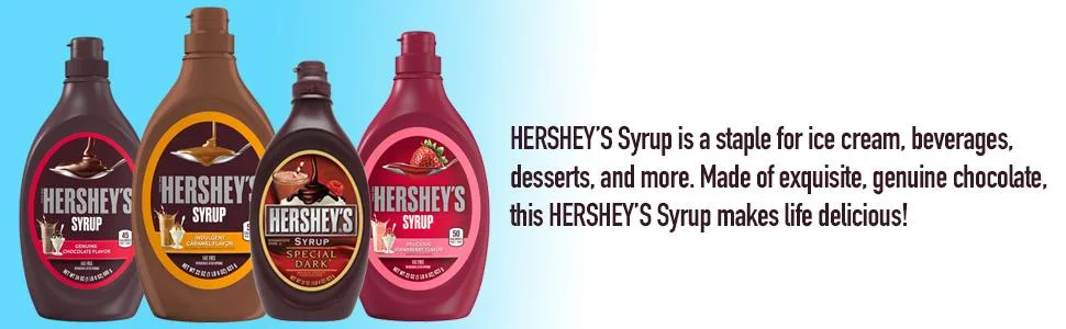 HERSHEY'S Chocolate Syrup, Halloween, 24 oz Bottle - product information 2