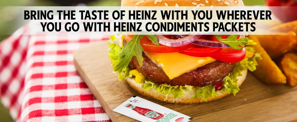 Heinz Tomato Ketchup Single Serve Packets for Kids Lunch (200 ct Pack, 9 gm Packets) 0.3 Ounce (Pack of 200) - Foodservice
