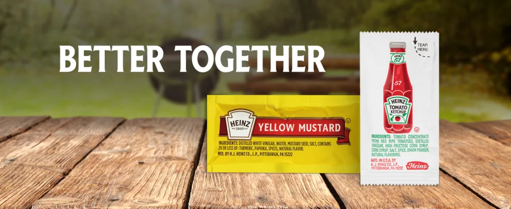 Heinz Barbecue Sauce, Single Serve 12 gm. Packets, 200 per Case 0.4 Ounce (Pack of 200) - Foodservice