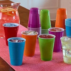 Hefty Party On Disposable Plastic Cups, Red, 18 Ounce, 30 Count - product information 3
