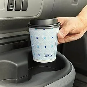 Hefty Disposable Hot Cups with Lids, 16 Ounce, 20 Count 16oz - 20 Count - Hefty Hot Cups